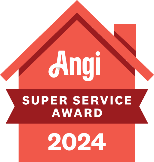 Emblem for super service award from Angie's List